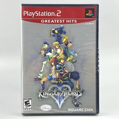 Kingdom Hearts II (Sony PlayStation 2, 2006) Brand New Factory Sealed - PS2