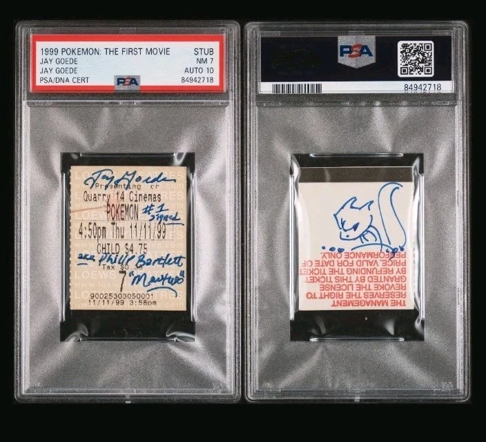 Professional Sports (PSA/DNA) Original Autographed Movie