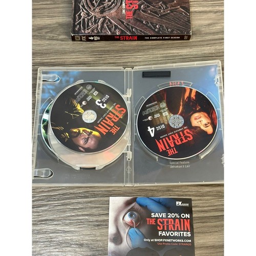 The Strain: Die komplette erste Staffel (DVD, 2014, 4-Disc Set) - Guter Zustand - Bild 4 von 7