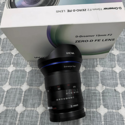 Laowa D-Dreamer 15mm F2.0 Wide Angle Lens Sony E-Mount Used