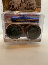 Dented Chase 1996 FORD F-250 MONSTER TRUCK BIGFOOT #7 1/64 GREENLIGHT 49070 F