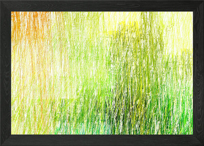 colorful stroke lines Framed Wall Art Poster Canvas Print Picture