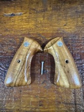 Vintage Smith Wesson J Frame Oversize Target Gun Grips Round Or Square