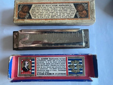 Vintage M. Hohner "Marine Band" Harmonica No 1896 Key C A440 - Germany