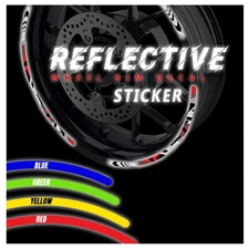 SH25 Reflective Wheel Rim Stickers For Aprilia MANA 850 07-18 17 16 15 14 13 12
