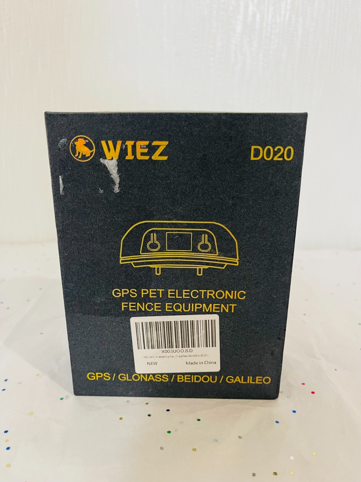 WIEZ GPS Wireless Dog Fence D020 Range 1000M 3 Training Modes Rechargeable