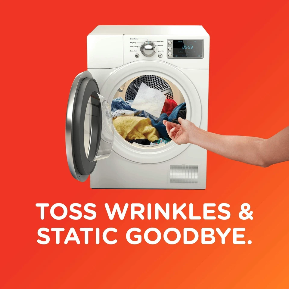 Смягчитель ткани Bounce сушилка для простыней свежего льна 240 штук смягчает элементы управления - Изображение 4 из 4