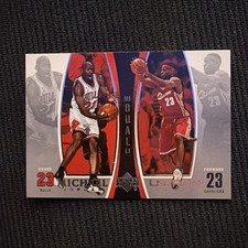 2005-06 Upper Deck Michael Jordan/LeBron James Box Topper James Jordan #LJMJ3