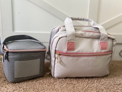 Elvie Stride Wearable Breast Pump Bundle + Carrying Case + Cooler Bag + Accessor