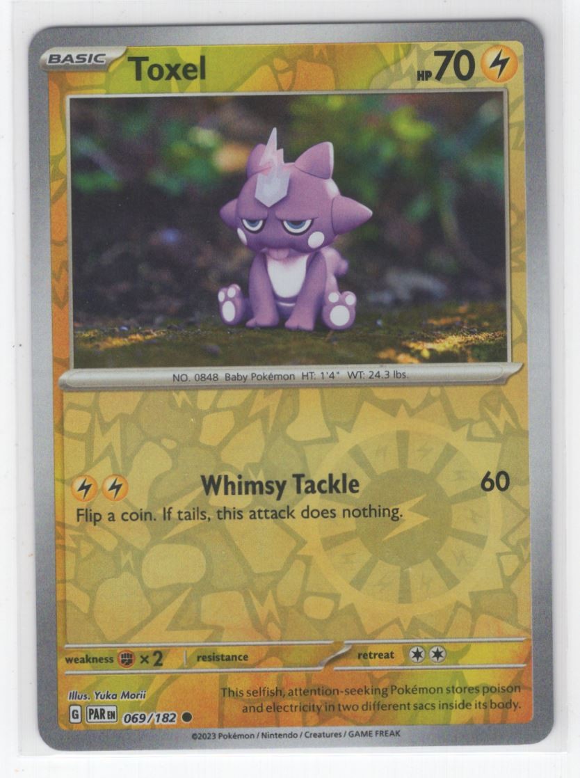 #69 2023 Paradox Rift Toxel Reverse Holo
