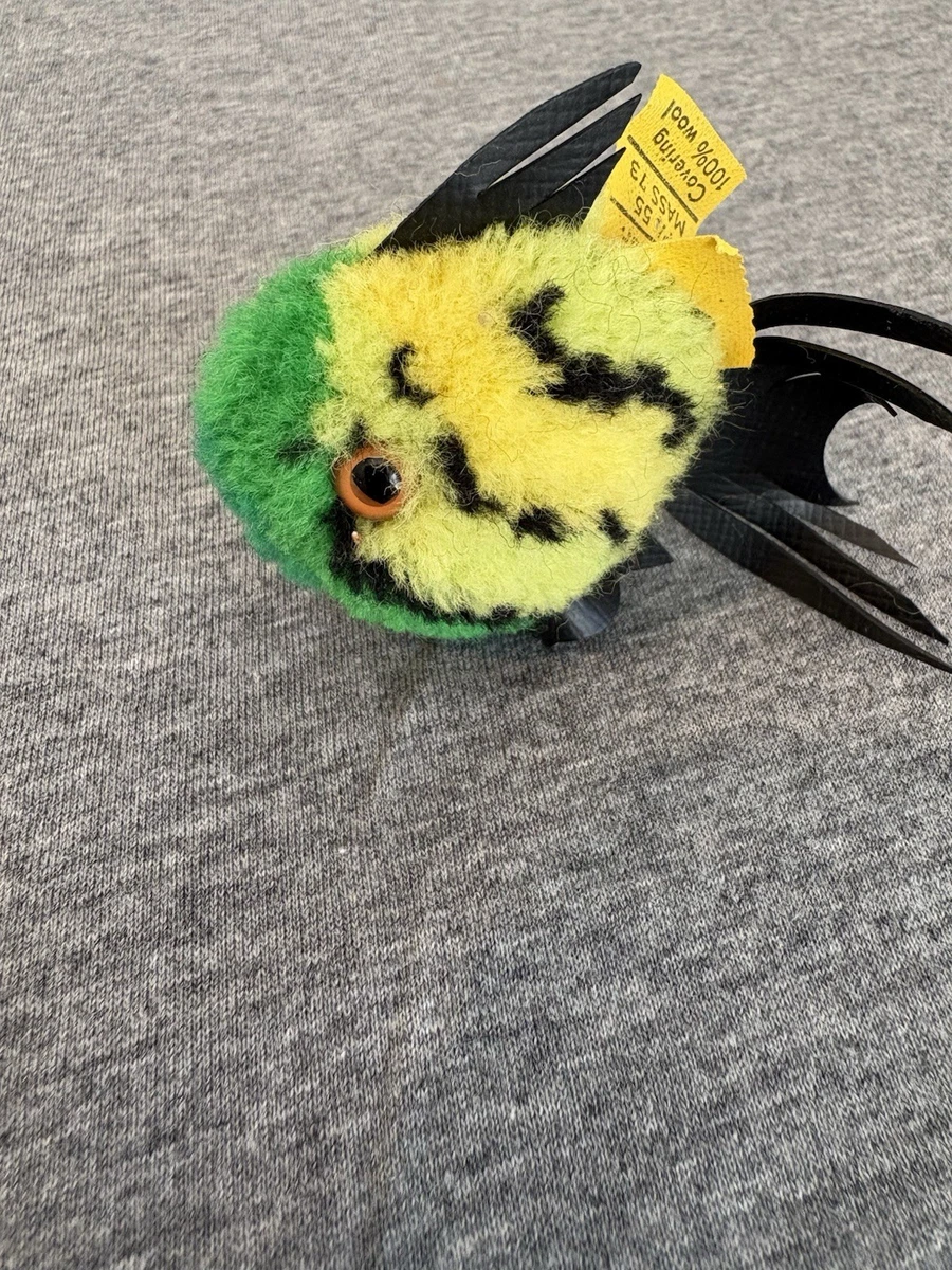 3 Petits Oiseaux Steiff Originaux - 1950/1960 - Décoration Vitrine - 4,5 à 7 Cm - Pompon