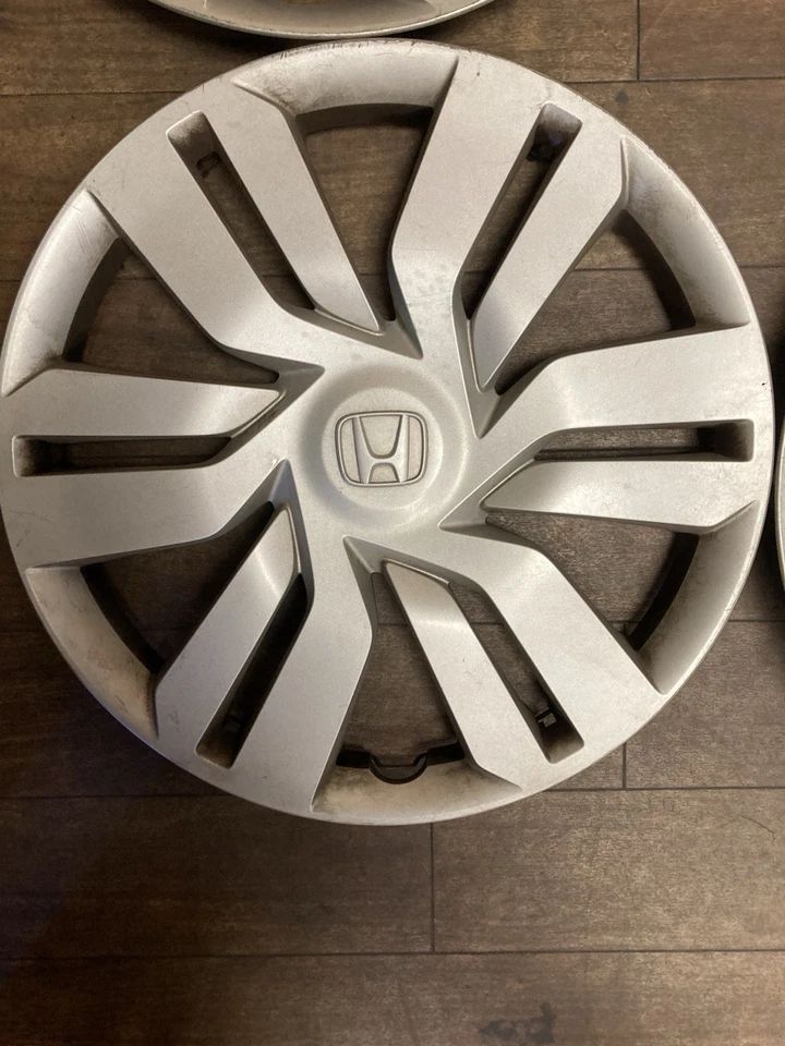 OEM 2015-2017 HONDA FIT/CITY 15 PULGADAS CUBIERTA DE RUEDA JUEGO DE TAPACUBOS 44733-T5B-N01 #B7 Foto 4 de 4