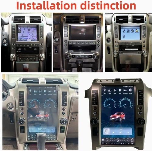 Android Car Radio Stereo GPS Navigation Carplay For Lexus GX400 GX460 2010-2020 - Foto 3 di 20