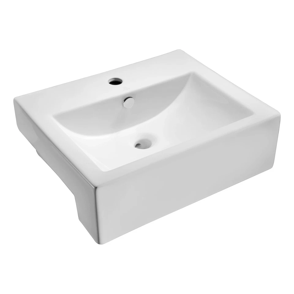 ANZZI Vitruvius Series Ceramic Vessel Sink in White White - Image 2 of 4