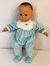 Pleasant Company American Girl Bitty Baby Doll Sleeper Diaper Brown Hair Eyes