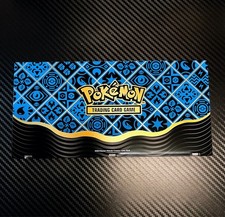 The Pok mon Company 3 Card Magnetic Acrylic Display Case Official BLUE NEW