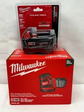 Milwaukee 2648-20 M18 Random Orbit Sander w/ Free M18 5.0 Battery - New