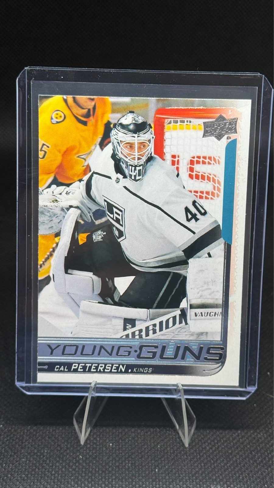 2018-19 Upper Deck Cal Petersen Young Guns RC #471 Los Angeles Kings NHL