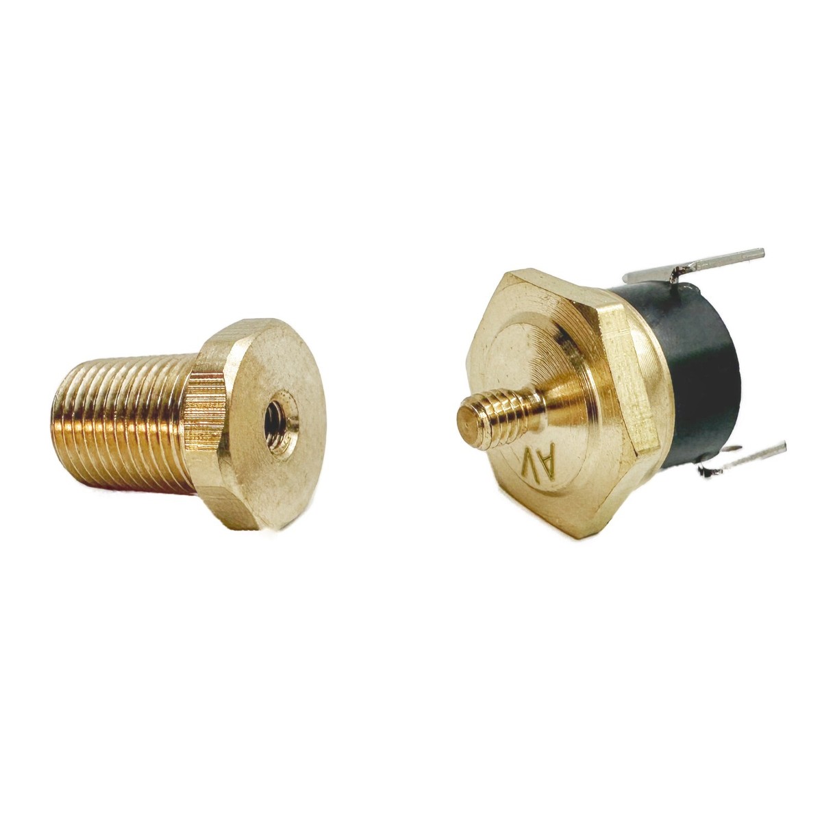 180F TRANSMISSION OIL COOLER FAN THERMOSTAT SWITCH KIT 6AN IN - Foto 4