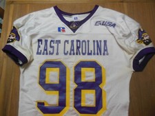 EAST CAROLINA UNIVERSITY  PIRATES  Game Worn Football Jersey