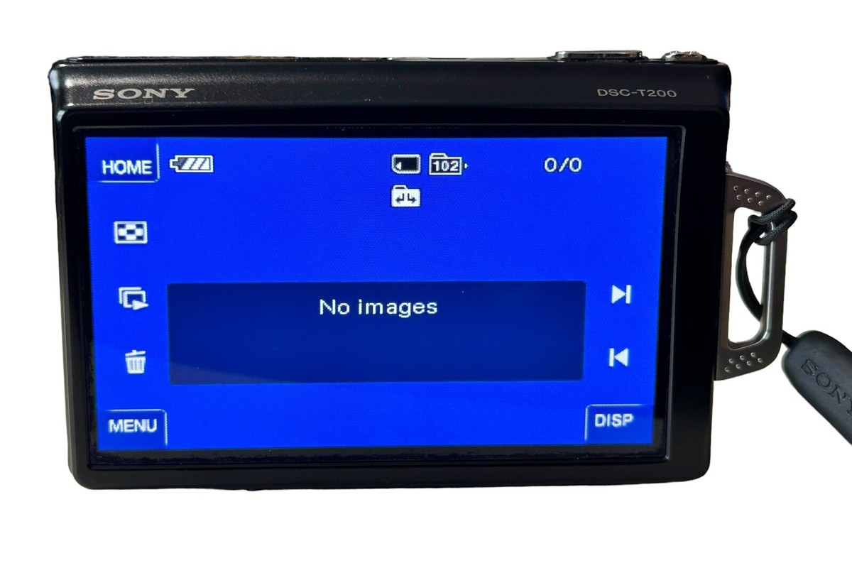Sony Cybershot DSC-T200 8.1MP Digital Camera Navy Blue Carl Sony Cybershot DSC-T200 8.1MP Digital Camera Navy Blue Carl