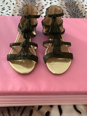 peacocks girls sandals