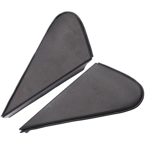 Cubierta de borde de pilar delantero izquierdo y derecho para Toyota RAV4 2006-2014 negra - Imagen 4 de 7