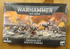 Warhammer 40K 40,000 Genestealer Cults Acolyte Hybrids Miniatures 5pcs GAW51-51