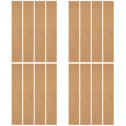 4 Pack Poster Papier Selbstklebende Korkstreifen Korknachrichtenbrett Büro