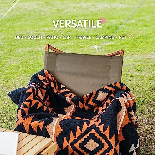 ACUSHLA Merino Wool Blend Blanket - Soft Warm Thick Washable Bed Couch Outdoo... - Picture 7 of 7