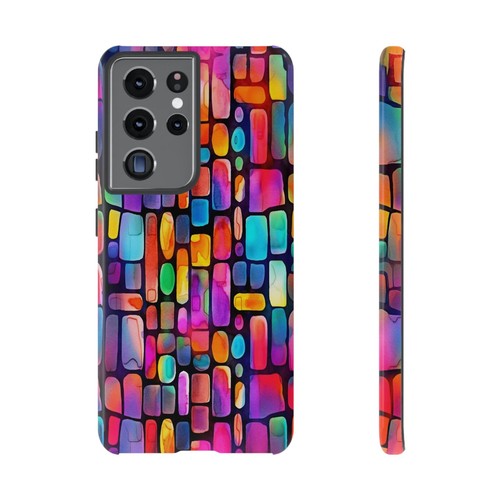 Tough Cases - Vibrant Abstract 20 - iPhone, Samsung Galaxy, and Google Pixel - Picture 230 of 245