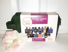 Ulta Holiday Scents for Him 16pc Cologne Parfum Sampler Kit Gift Set for Men