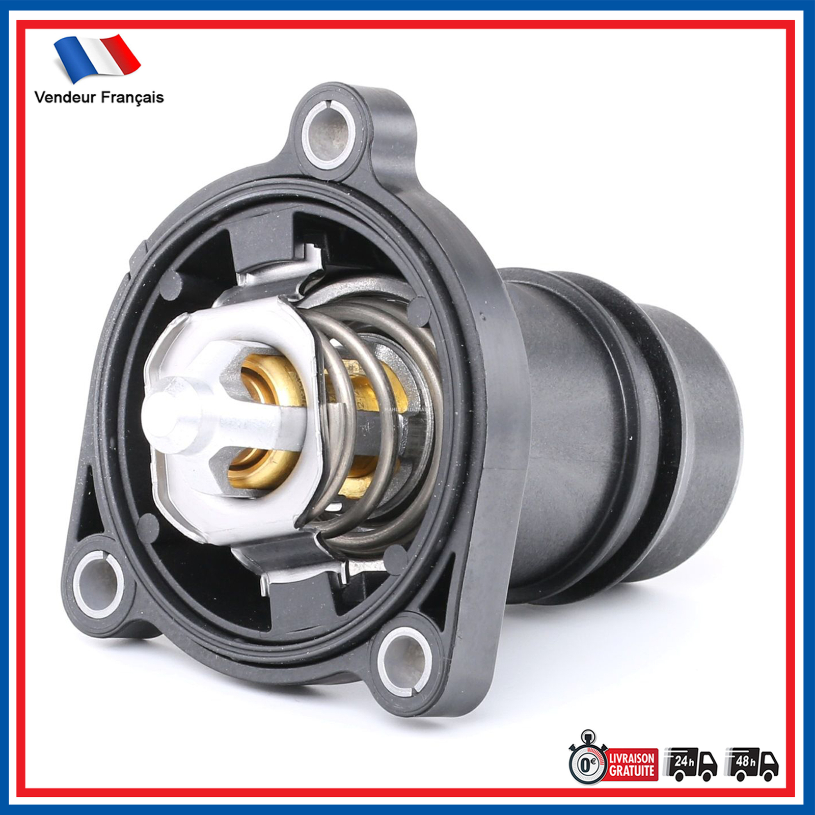 Boitier de thermostat aluminium pour moteurs 1.4 et 1.6 de rechange