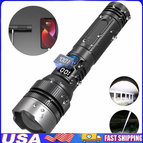 The Ultimate Survival Flashlight Camping Survival Emergency  Disaster Flashlight