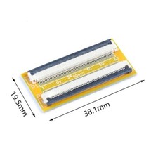 2Pcs FPC FFC Flexible Flat Cable Extension Board 0.5 mm Pitch 60 PIN Connector