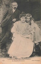 Old postcard Paris 75 L'affaire de l'impasse Ronsin la famille Steinheil