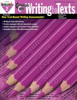 Common Core Practice Writing to Texts Grade 2 - Paperback - VERY GOOD