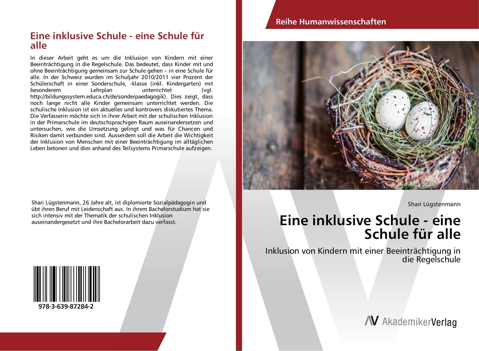 Thumbnail - Eine Inklusive Schule - Eine Schule Für Alle | Buch | 9783639872842