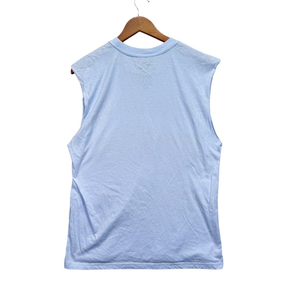 Corona Beer Beach Palm Trees Party Logo Tank Top T Shirt Adult Men's