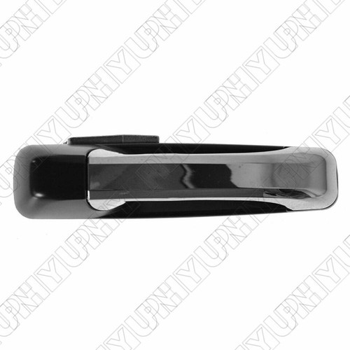 4Pcs New Front & Rear Exterior Door Handle Set with Driver Chrome Black For Ram - Picture 6 of 8
