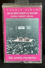 The Sego Brothers and Naomi Gospel Concert Special Cassette GTC5018 New Sealed