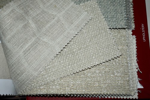FABRIC SAMPLE BOOK Blue Beige Cream Neutral PRIMARY TEXTURES 58pc LOT Upholstery - Picture 7 of 21
