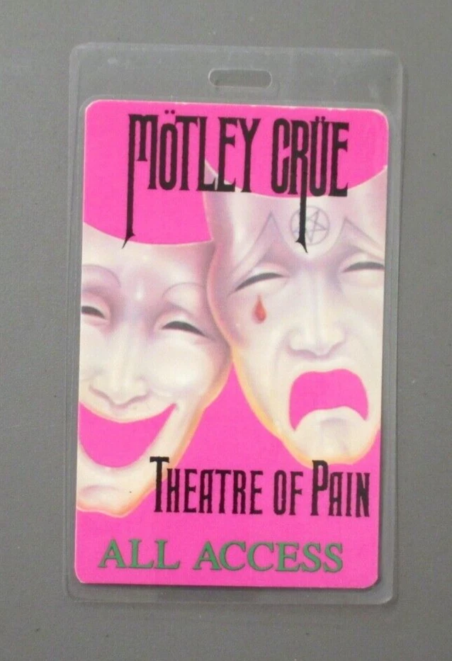 Original Mötley Crüe Concert Memorabilia for sale | eBay
