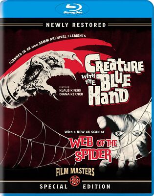 Creature With The Blue Hand (1967) + Web Of The Spider (1971) (Double  Blu_ray