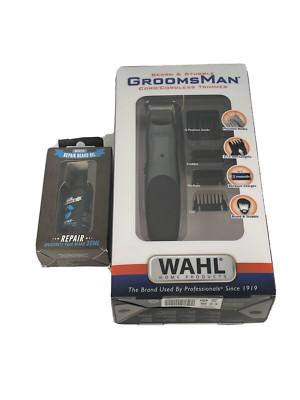 Wahl 9918-1016 Beard & Stubble Bartschneider Haarschneider Batterie/Akku+Bartöl