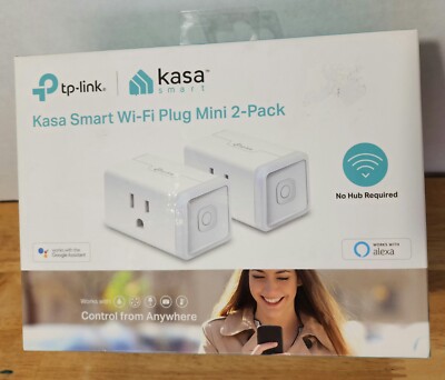 TP Link Smart WiFi Plugs  HS105  Package of 2 -No Hub Required NIB. Alexa/Google