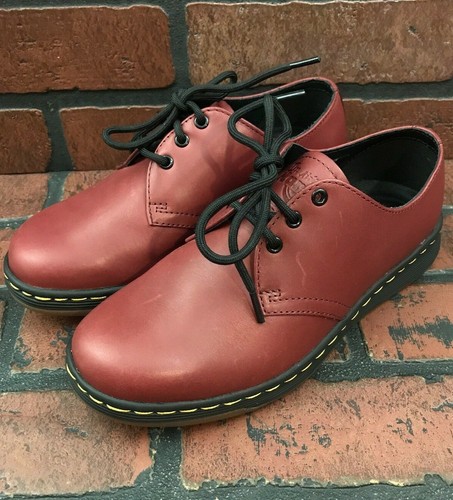 Dr. Martens AirWair Cavendish kirschrote Oxford-Schuhe Herrengröße 4 Damengröße 5 " - Bild 10 von 11