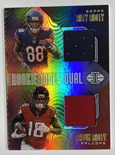 2019 Panini Illusions Calvin Ridley / Riley Ridley Rookie Relic