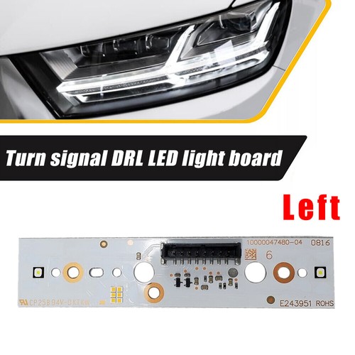 2pc For 2017 2018 2019 Audi Q7 LED Headight DRL turn signal L&R New LED boards - Foto 5 di 16
