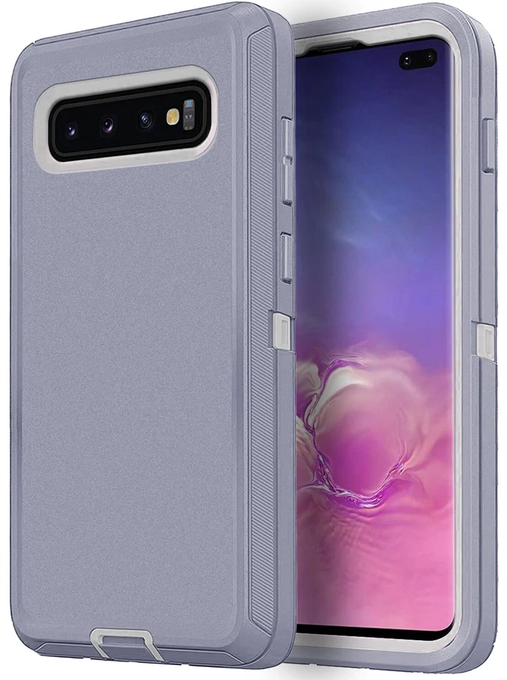For Samsung Galaxy S10 Plus/S10e/S10 Heavy Duty Phone Case Shockproof Hard Cover - Image 3 of 4